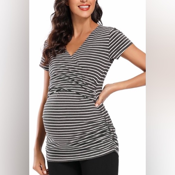 Tops - NWT Ecavus Maternity Nursing Top